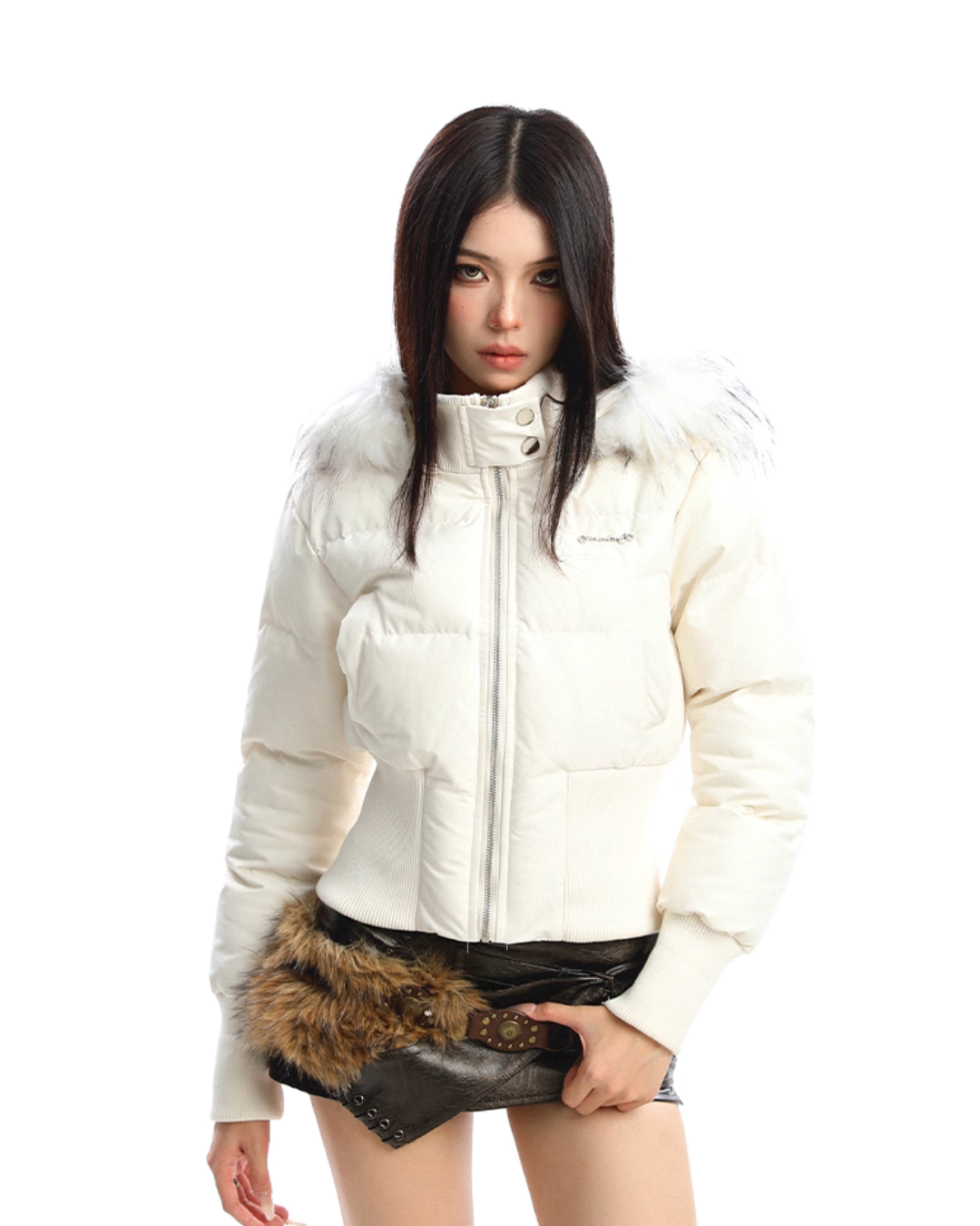 Fur Down Short Jacket BGS0039
