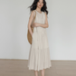 Tiered Gathered Long Dress VAS0119