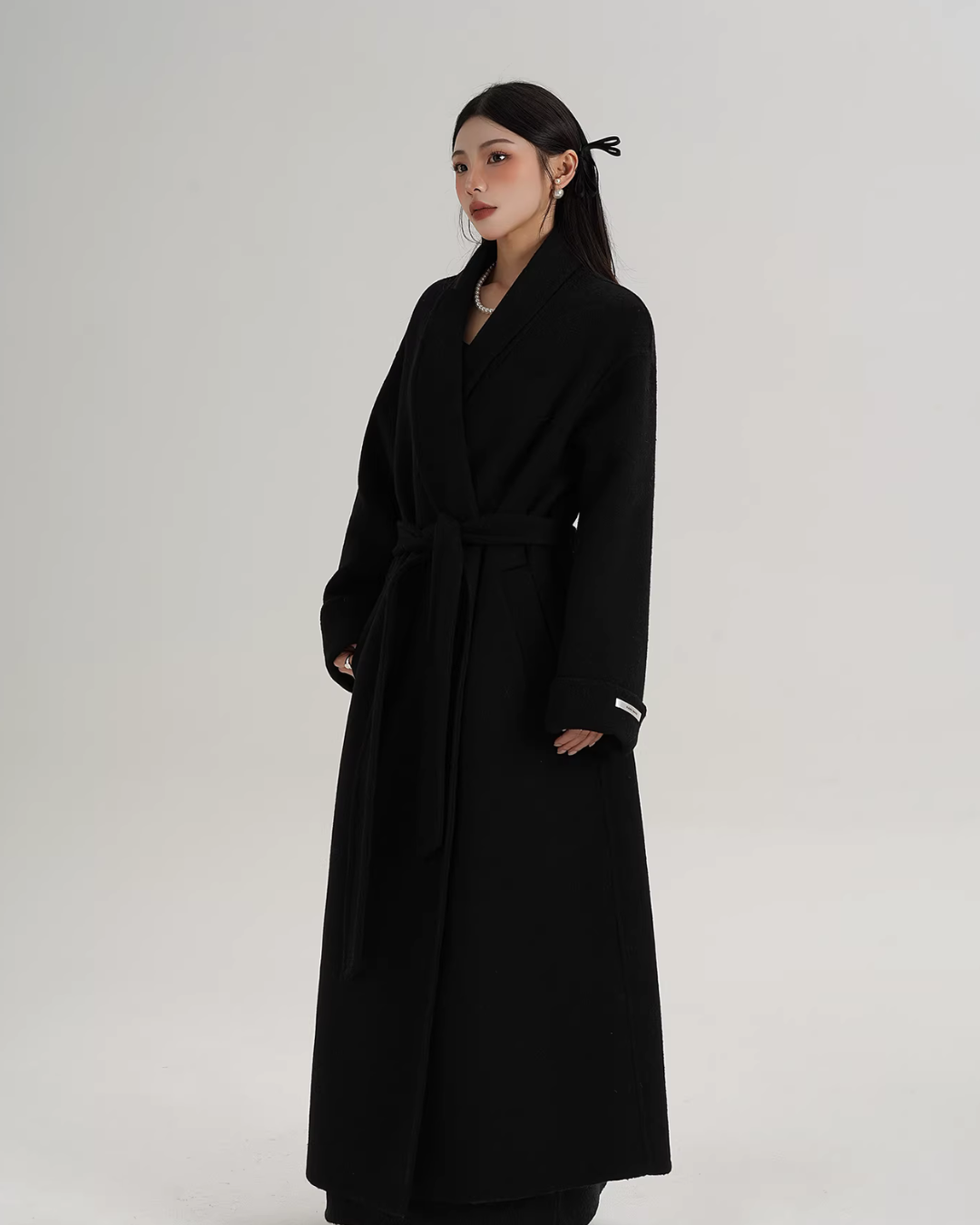 Elegant Long Wool Coat SRS0401