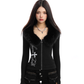 Fur Design Zip Knit BGS0038