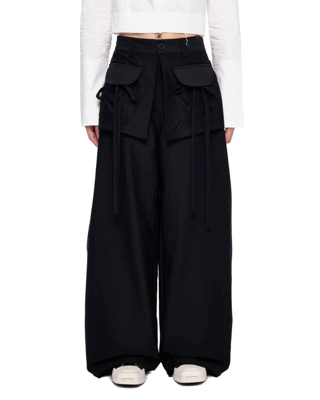 Pocket Wide-Leg Pants EZK0100
