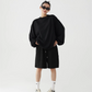 Loose Silhouette Long Sleeve Top / Wide Half Pants ACS0249