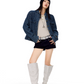 Fragrant Wind Denim Jacket ICM0094