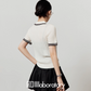 Polo Collar Knit Top LLA0489