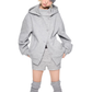 Short Wool Hooded Coat EZK0102