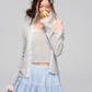 Lace Knit Cardigan / Lace Camisole ASG0031