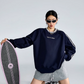 Vintage Striped Crew Neck Tops ICM0058