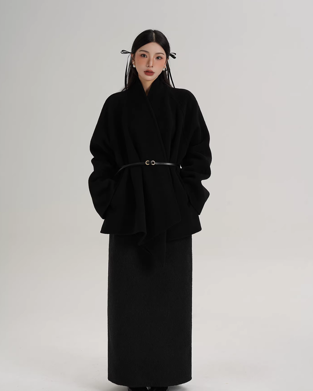 Wool Gown Jacket SRS0397