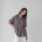 Back Button Casual T-Shirt VNS0015