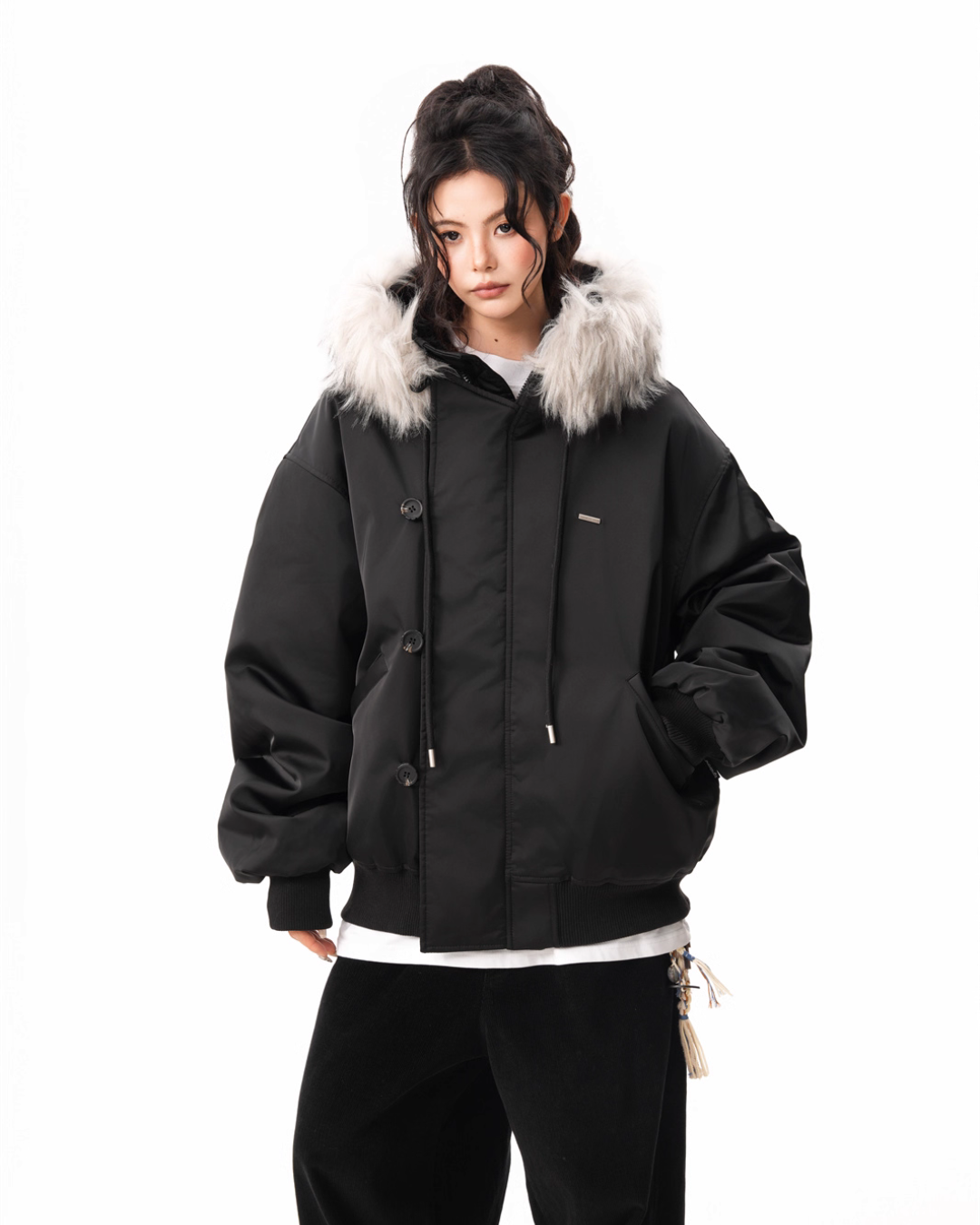 Fur Collar Cotton Jacket BWA0003