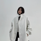 Stand Collar Leather Jacket YLS0747