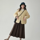 Wave Quilting Collarless Jacket AMU0045