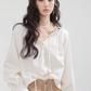 No Collar Balloon Sleeve Top / Vest / Pants CHS0002