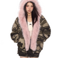 Reversible Pink Fur Jacket BGS0004
