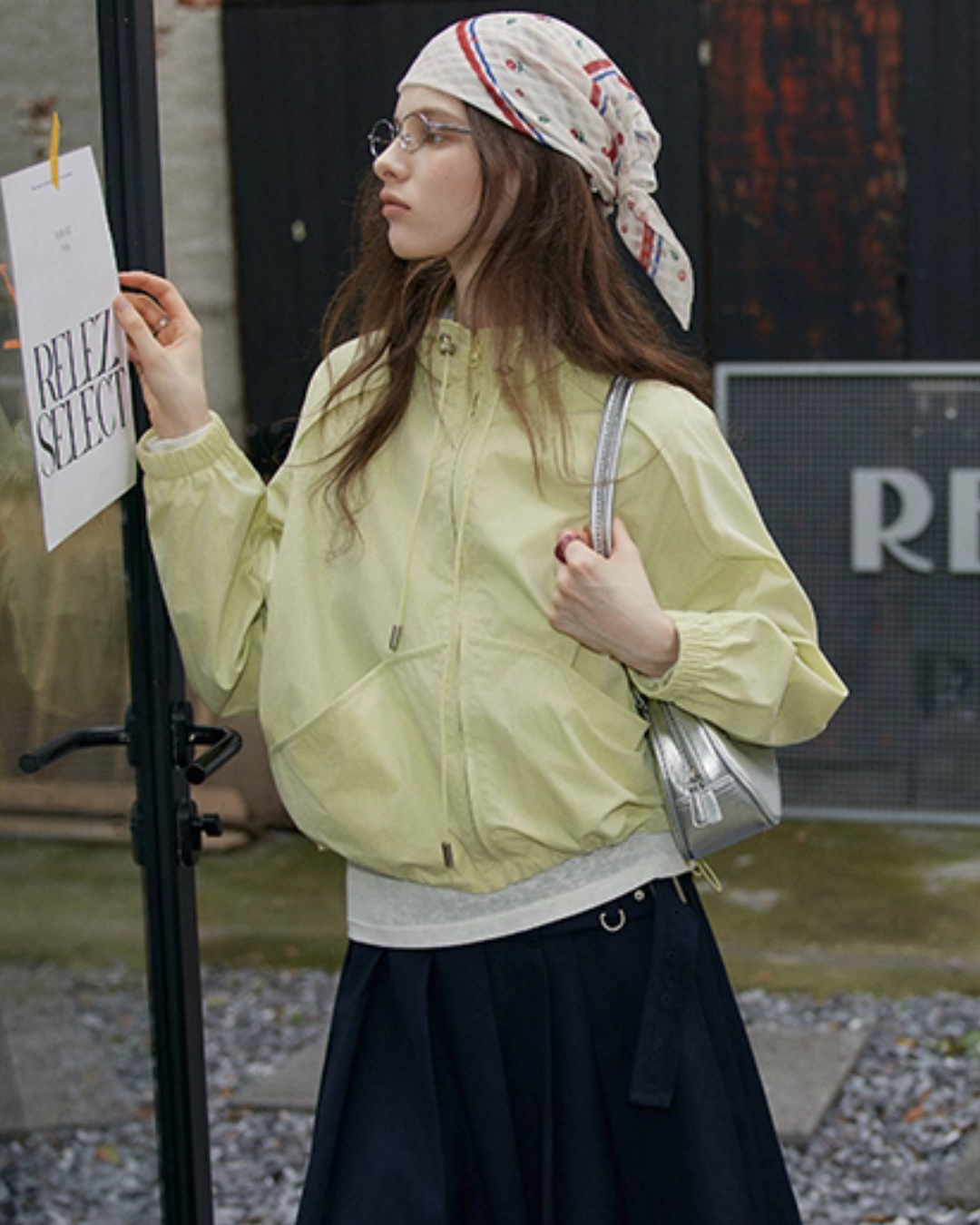 Stand Collar Zip-Up Jacket RLZ0006