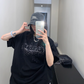 Glitter Logo Short Sleeve T-Shirt YLS0840