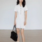 Small Flower Frill Dress VAS0002
