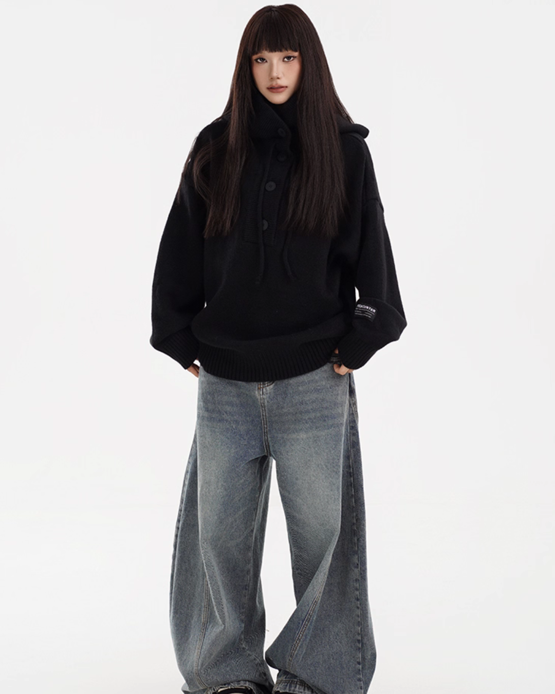 Hooded Knit Hoodie FEC0005