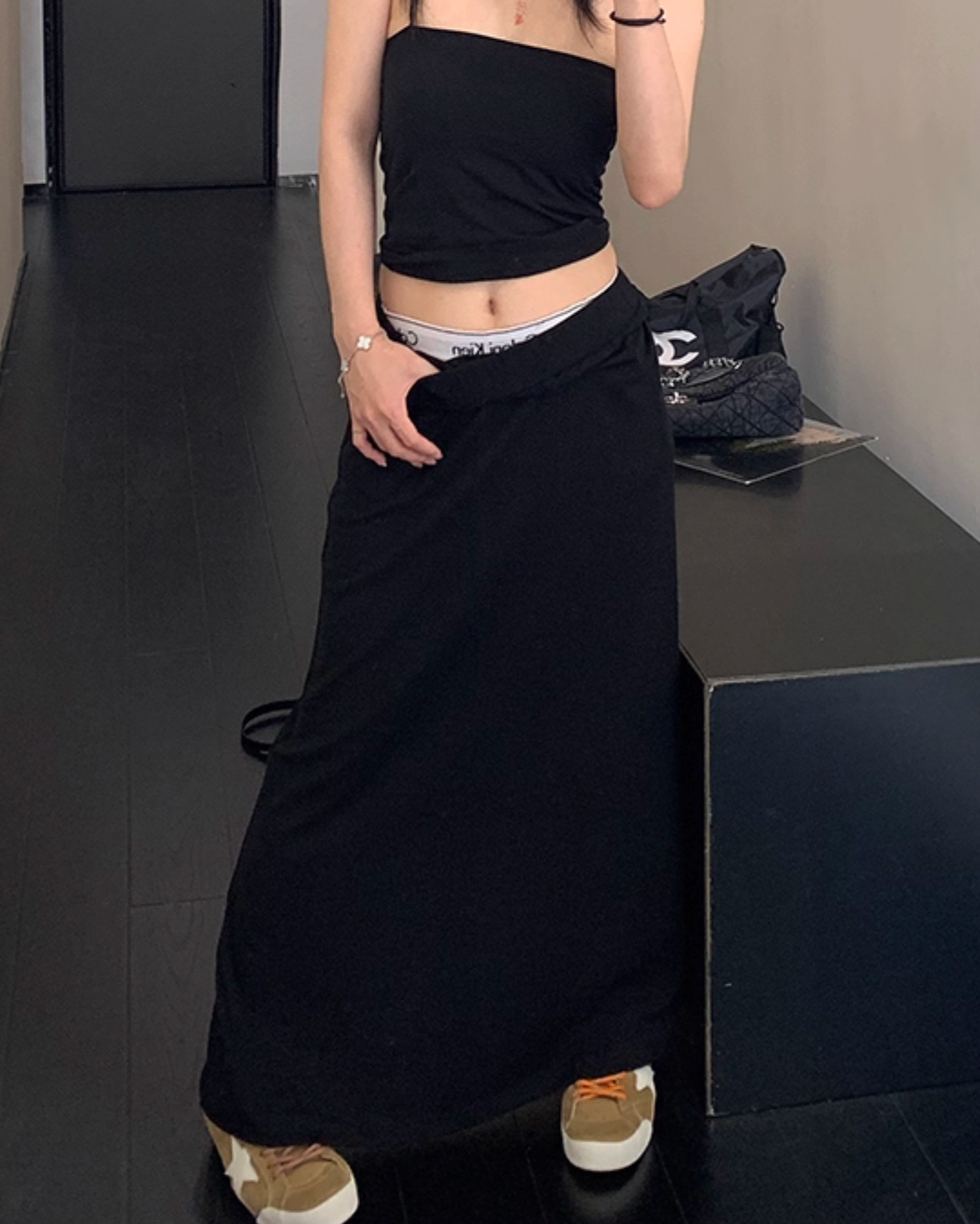 Sweat Long Skirt YLS0917