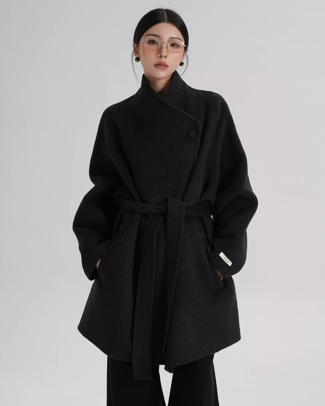 Collar Wool Coat SRS0352