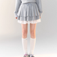 Polo Sweat Top / Sweat Frill Skirt ASG0019