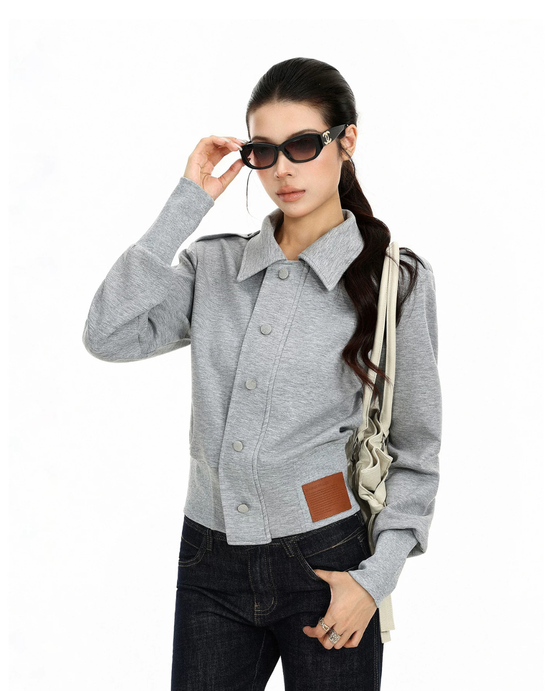 Polo Collar Short Jacket BGS0057