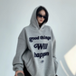 Logo Embroidered Sweatshirt Hoodie YLS0689