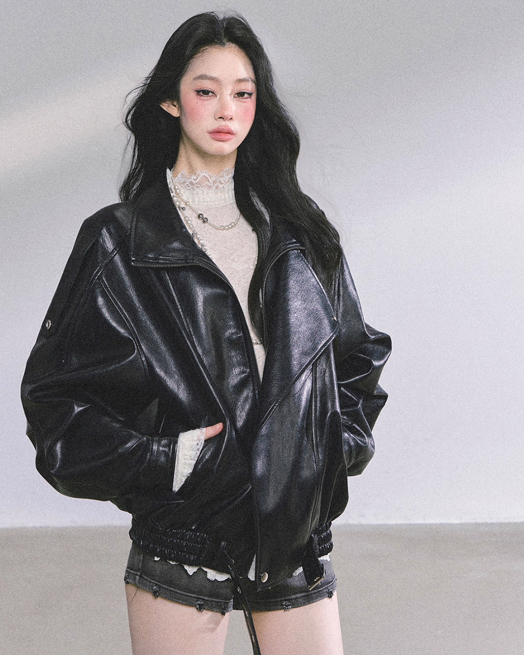 PU Leather Jacket LAS0041