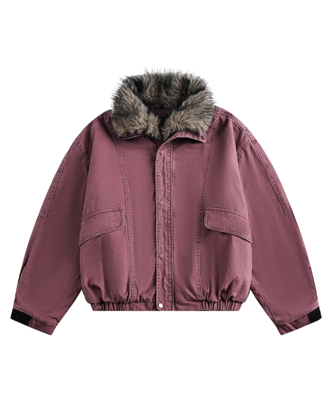 Vintage Fur Work Jacket ICM0112