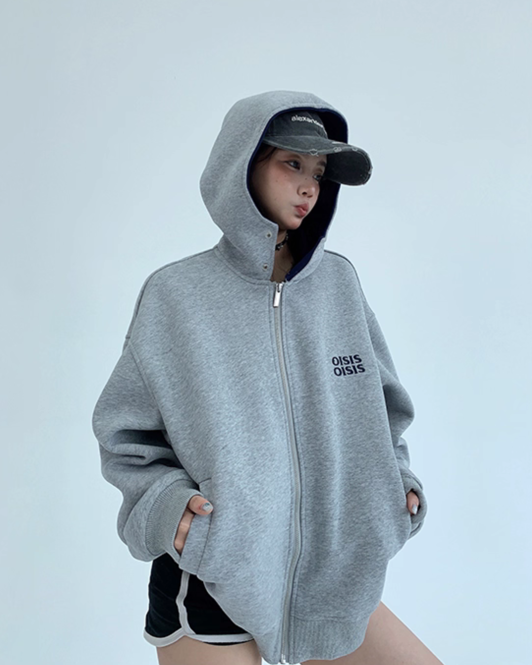 Stand Collar Sweat Jacket YLS0886