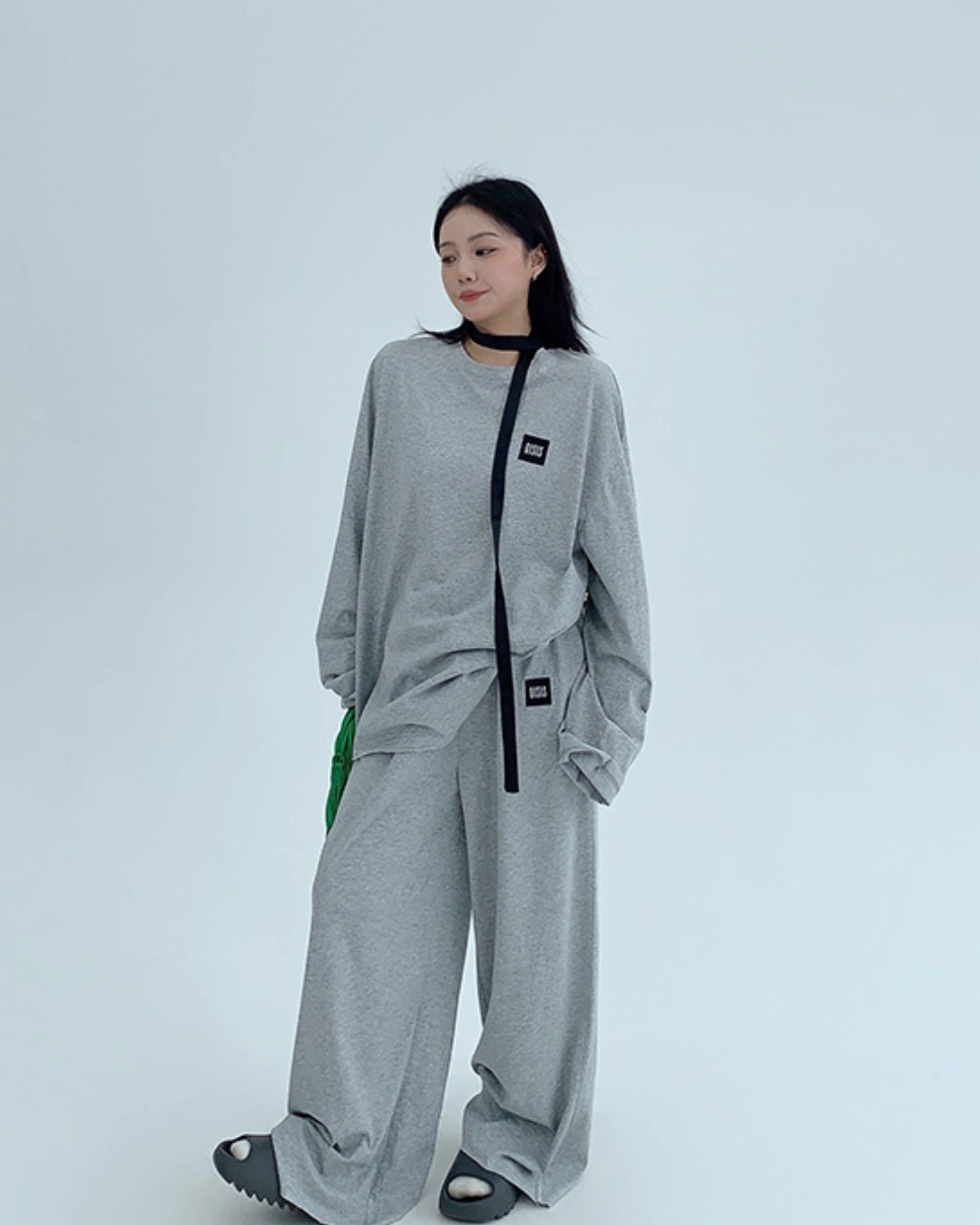 Basic Long Sleeve Top / Wide Pants YLS0924