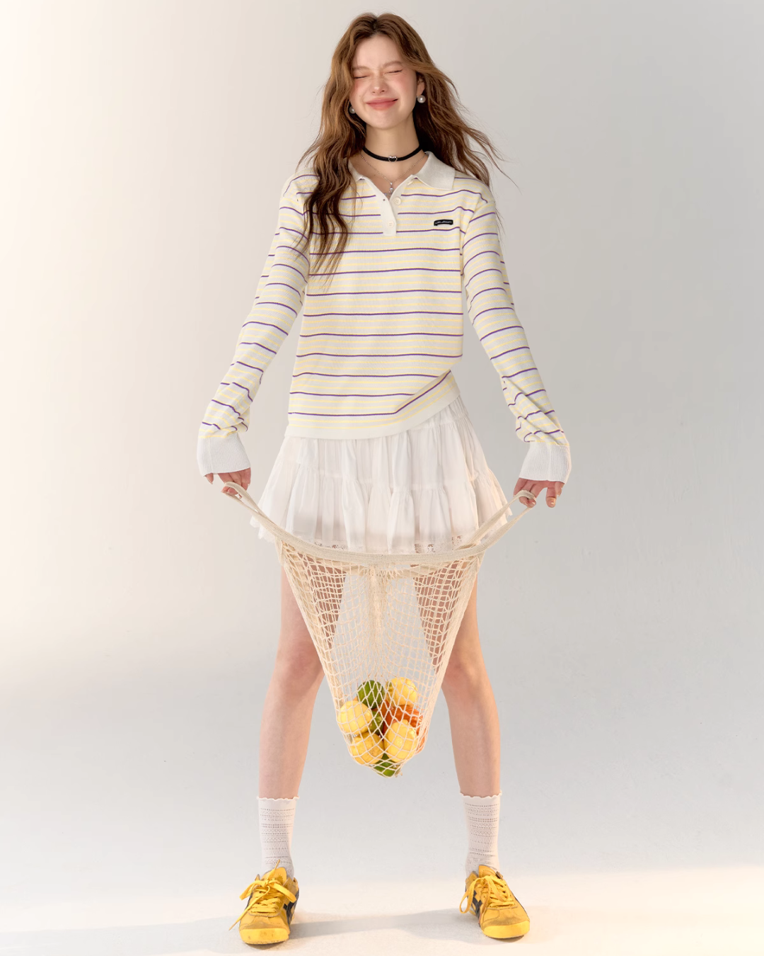 Polo Casual Long Sleeve Tops ASG0025