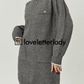 Round Neck Fake Pocket Knit Dress LLA0409