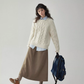 Round Neck Cable Knit Top AMU0042