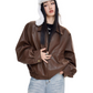 Elegant Leather Jacket ICM0095