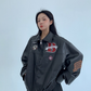 American Retro PU Leather Jacket YLS0895