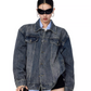 Loose Silhouette Denim Jacket ICM0091