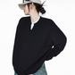 Henry Neck Long Sleeve Top ICM0078