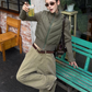 Knit Panel Quilted Knit Jacket WWP0019