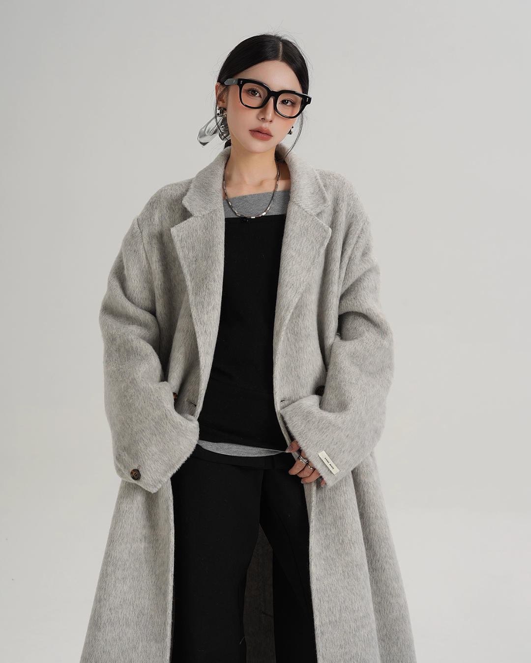 Loose Long Wool Coat SRS0392