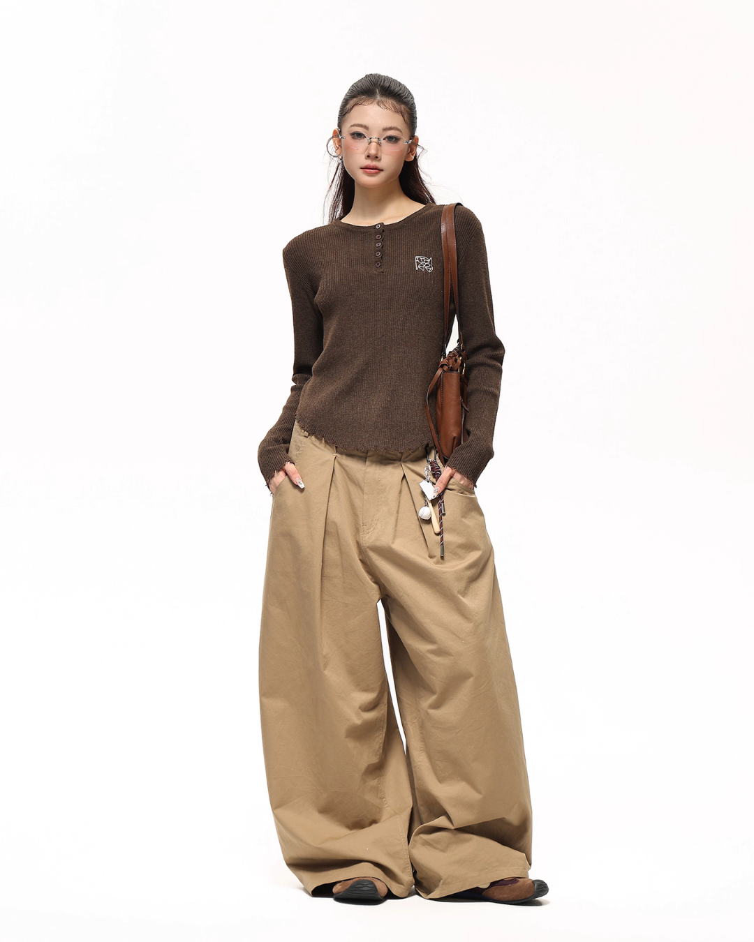 Half-Button Tight Top ACS0296