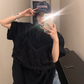 Race Bustier Layered Style T-shirt YLS0877