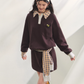 Paid Collar Polo Knit / Mini Skirt ASG0072