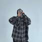 Oversized Check Shirt YLS0900