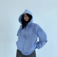 Big Hood Zip Hoodie YLS0938