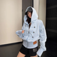 Napoleon-Style Zip-Up Hoodie YLS1071