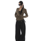 Suede Slim Short Jacket IMX0002