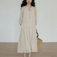 Feminine Tiered Long Dress VAS0197