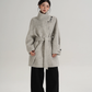 Stand Collar Wool Coat SRS0364