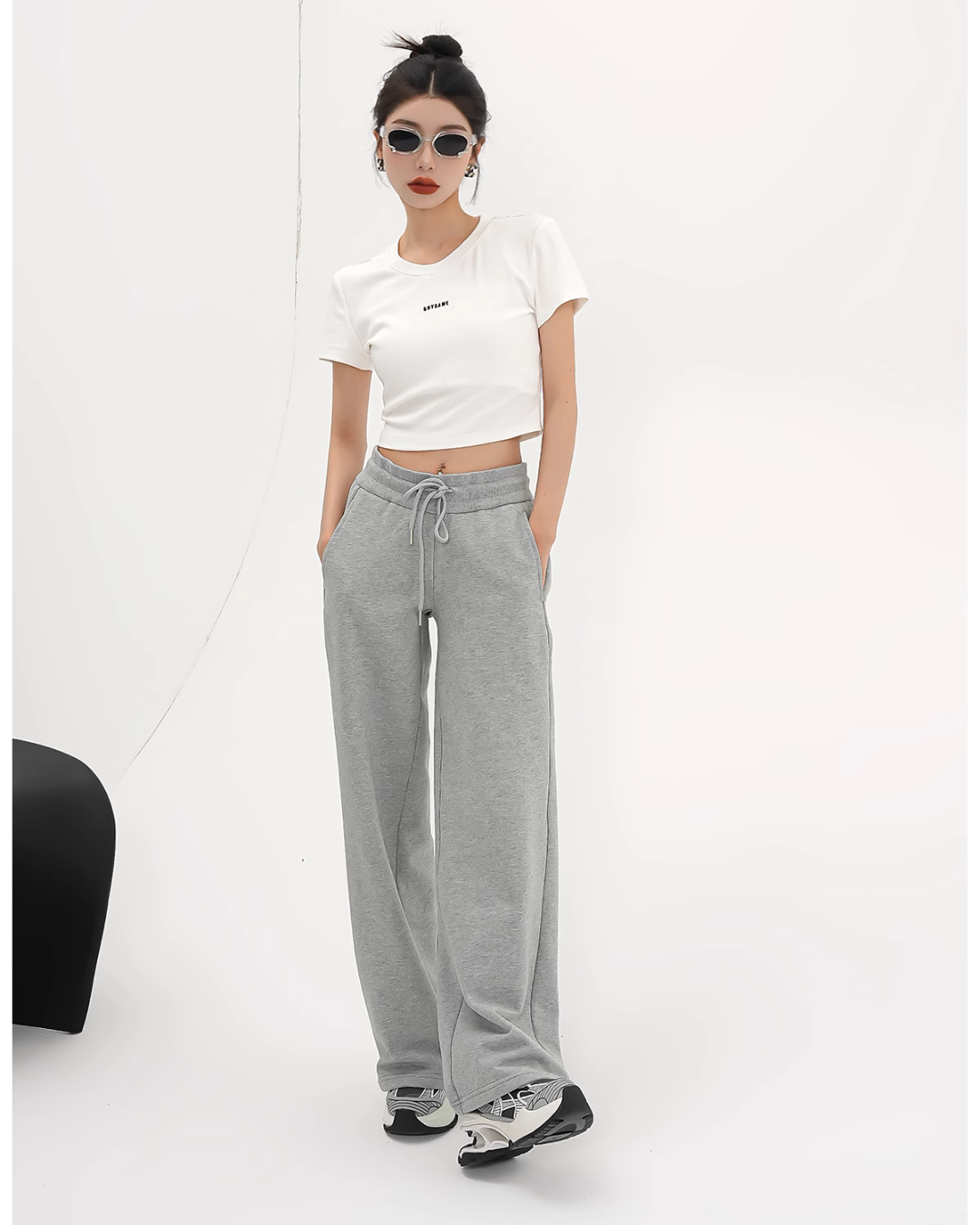 Straight Cotton Sweatpants SRS0277